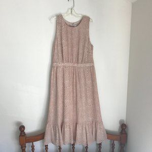 NEW J.Crew Pink Maxi Dress Size 8